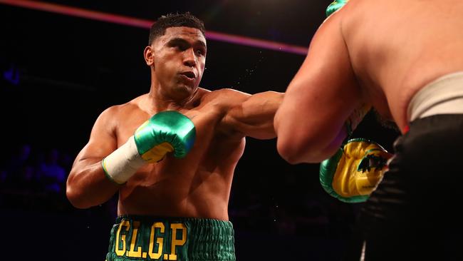 Tevita Pangai Jr wants to have a serious crack at becoming a boxer.