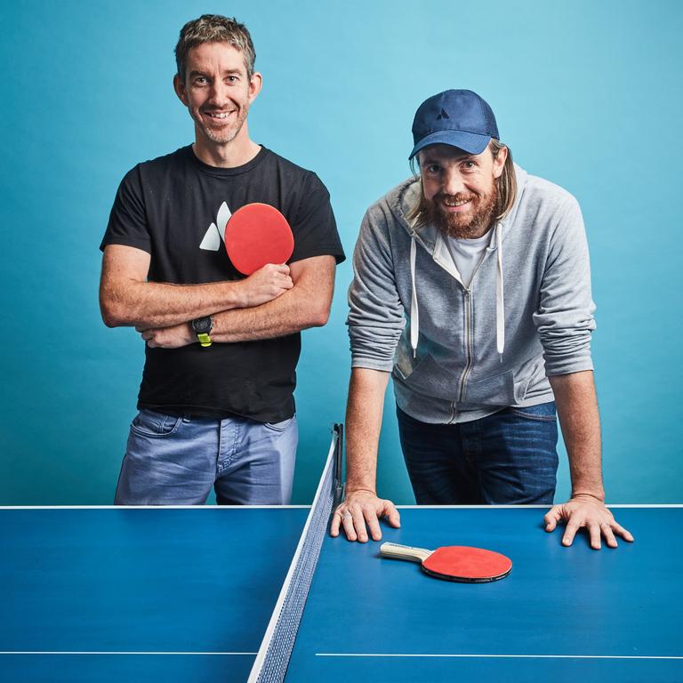 Atlassian founders Scott Farquhar (left) and Mike Cannon-Brookes have given $37 million to environmental and social causes.