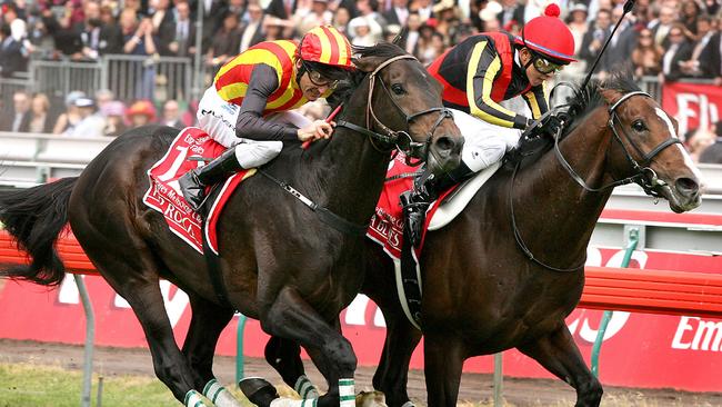 Delta Blues and Yasunari Iwata winning the Melbourne Cup from Pop Rock.