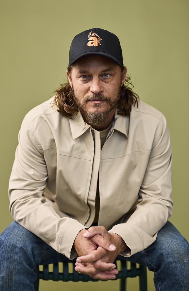 Travis Fimmel in special shoot for Season 2 of Aussie thriller Black Snow.