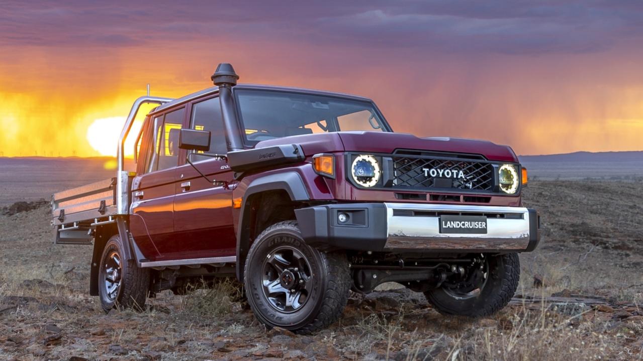 The decision to drop the V8 is likely to see a spike in used values of the LandCruiser 70 Series. Picture: Supplied.