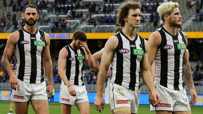 The Pies need to address some worrying statistics if they are to be contenders in 2020. Picture: AFL Photos/Getty Images