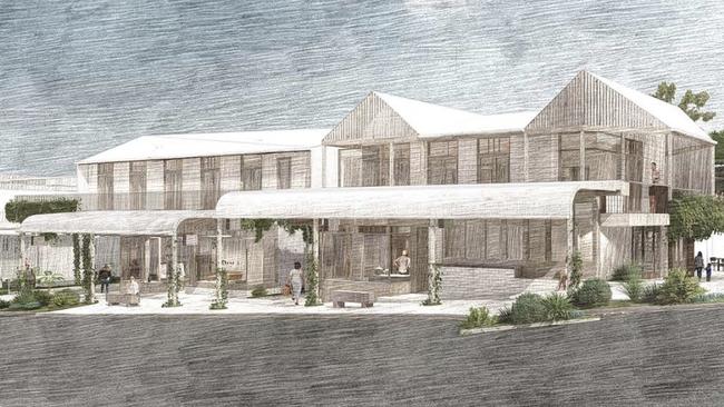 An artist impression of what the hotel would look like. Picture: Supplied