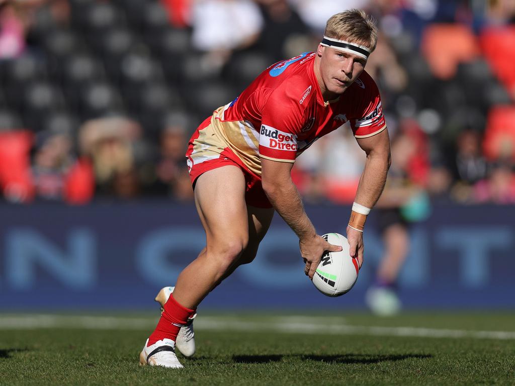 Max Plath leads the Dolphins for most tackles, and could help guide them to a maiden finals appearance. Picture: Getty Images