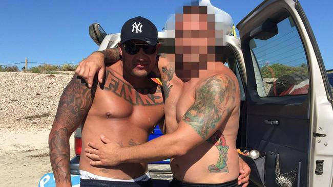 Finks bikie Anthony Wells was sentenced for supplying a controlled drug. Picture: Facebook