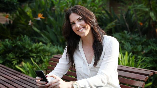 30/05/2014 RANDWICK-Dating app Tinder. Martyne Anderson is a 31 year old HR consultant at UNSW. Photo: Hollie Adams