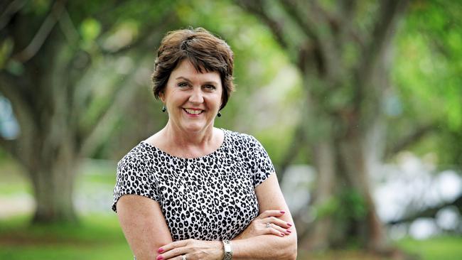 LNP MP Jann Stucky at Currumbin ahead of the state election. Pic by Luke Marsden.