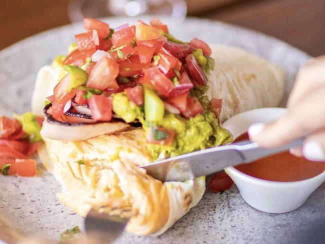 The breakfast burrito is a stand-out favourite at Las Chicas in Balaclava. Picture: Instagram