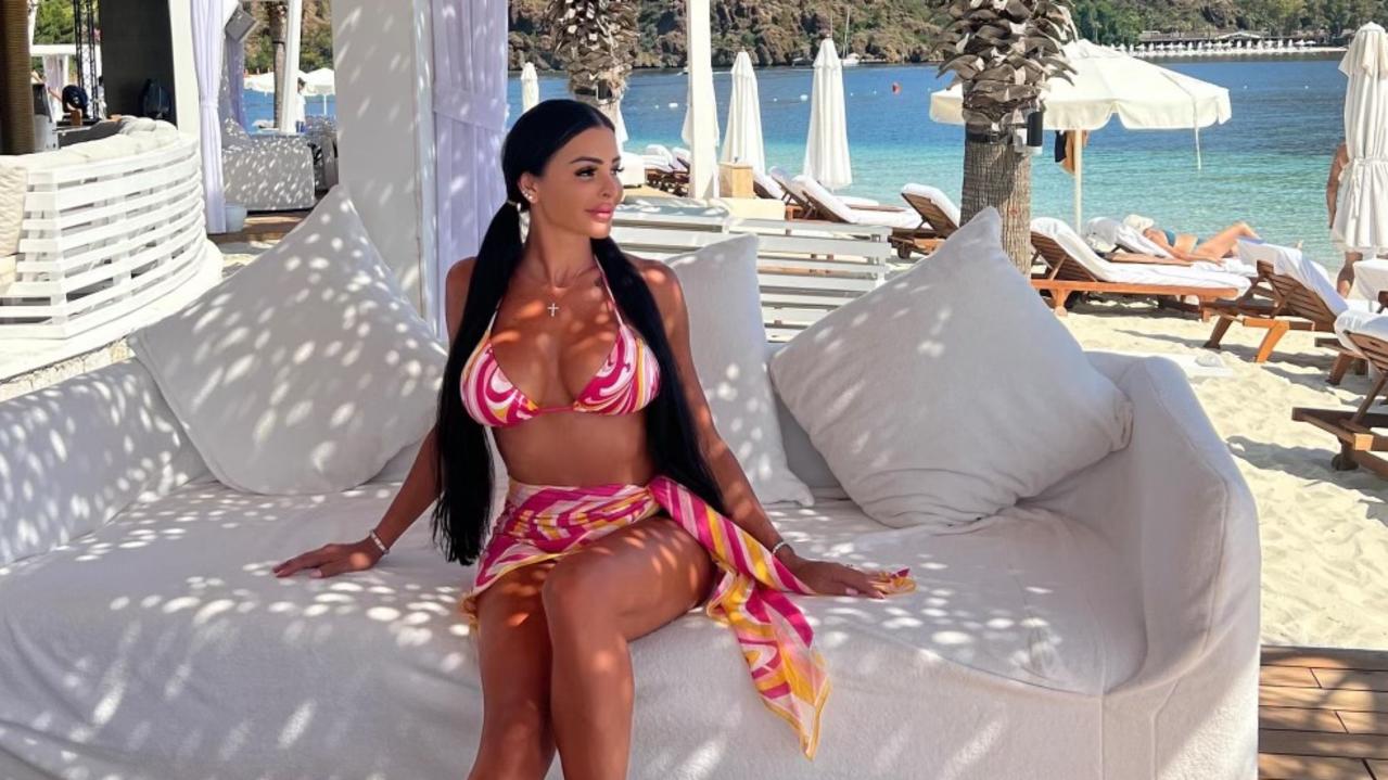 Buddle’s first wife Mel Ter Wisscha at a resort in Turkey. Picture: Supplied