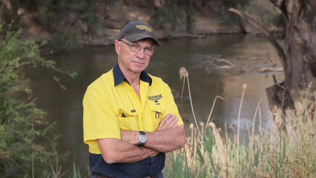 Cowra dairy farmer Colin Thompson wants a block on releases. Picture: Graham Schumann