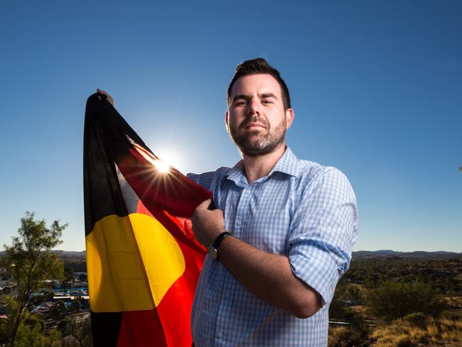 Member for Namatjira, Chansey Paech is considering switching seats in next year’s NT election. Picture: Emma Murray