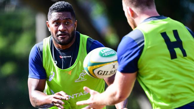 Isi Naisarani will have a key role against the Springboks pack.