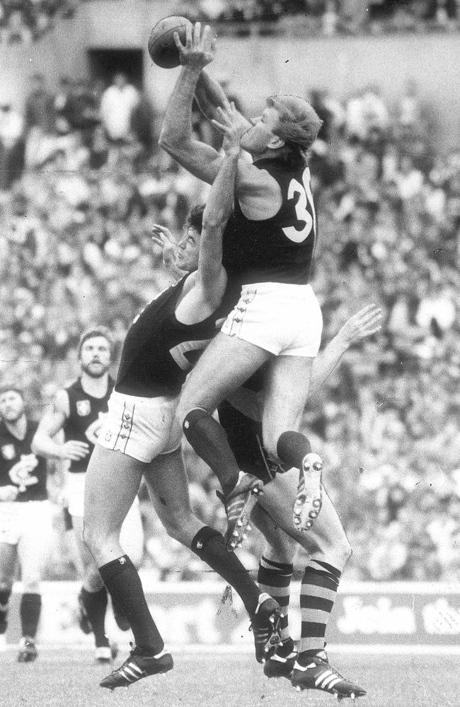 Mark Maclure was a fellow high flying Carlton forward in the 1970s and ‘80s.