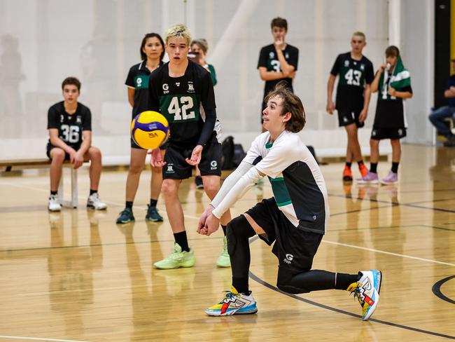 Junior Schools Cup volleyball 2023. Pic: Rogue Gun Photography