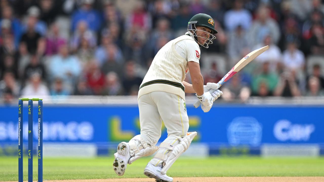 Australia batter David Warner. Photo by Stu Forster/Getty Images