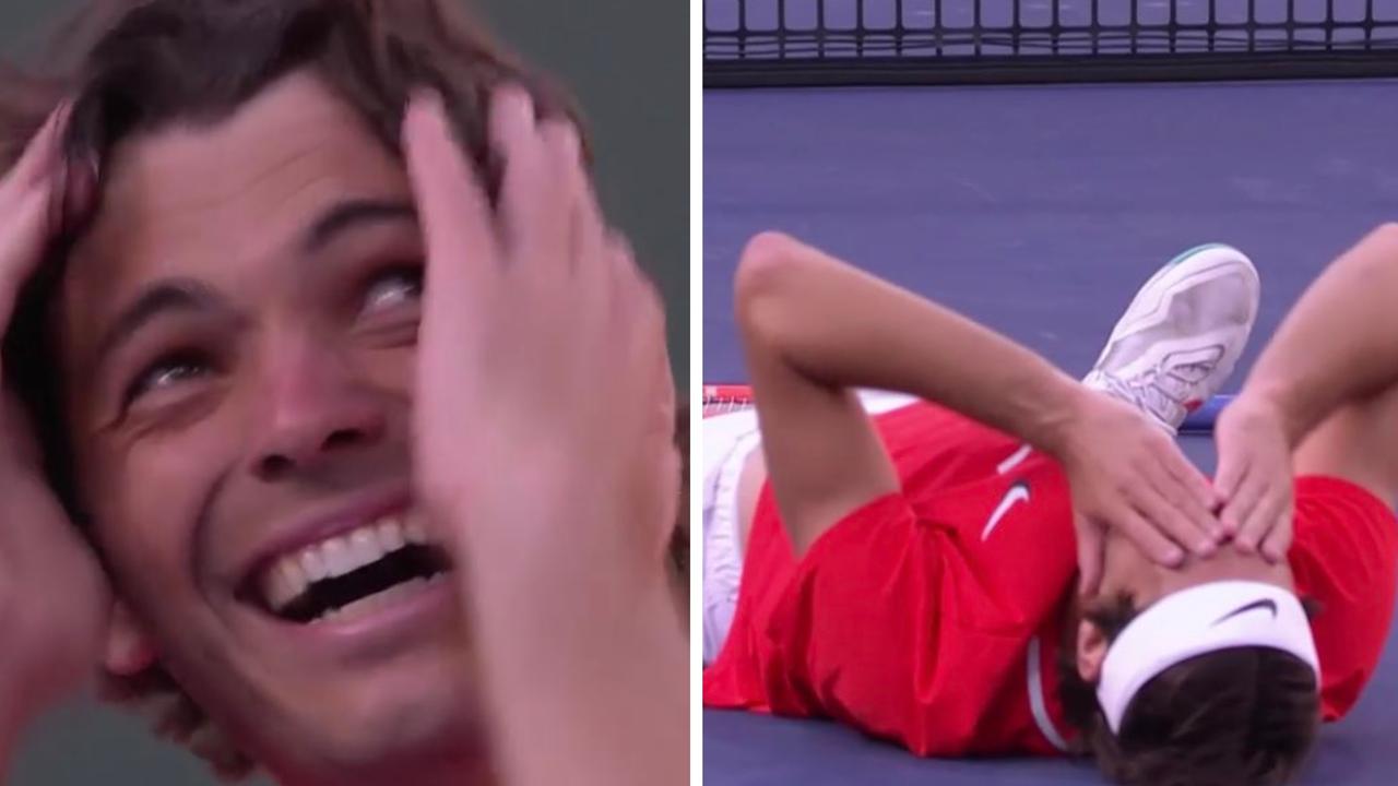 hasil, Taylor Fritz vs Rafael Nadal, reaksi, cedera, video, berita tenis, hadiah uang