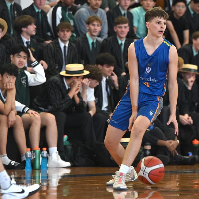 GPS basketball Churchie v BBC Saturday August 10, 2024. Picture, John Gass