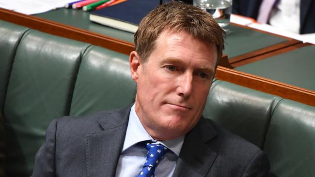 Attorney-General Christian Porter during Question Time. Picture: AAP