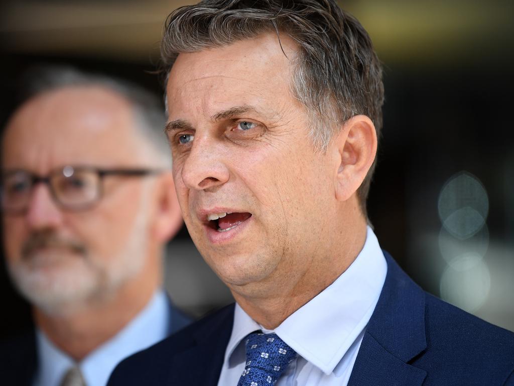 Roads Minister Andrew Constance hit back at people who claimed the cameras were for revenue raising. Picture: Joel Carrett/AAP