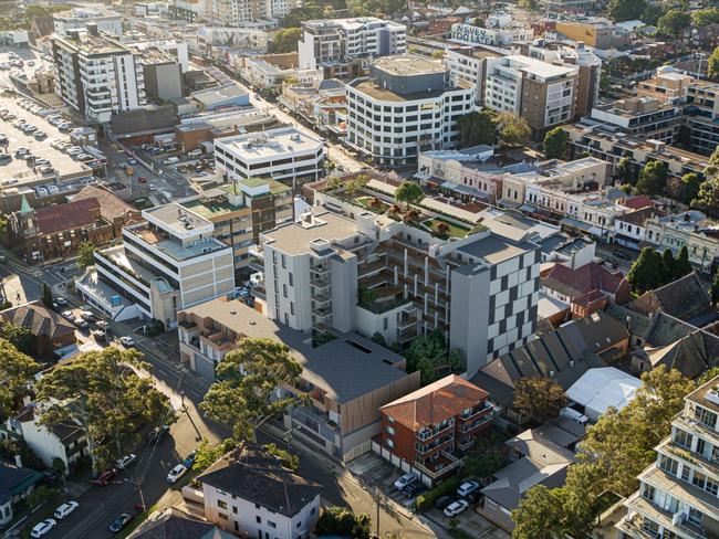 New images of the $37 million Ashfield Polish Club redevelopment project on 73-75 Norton Street