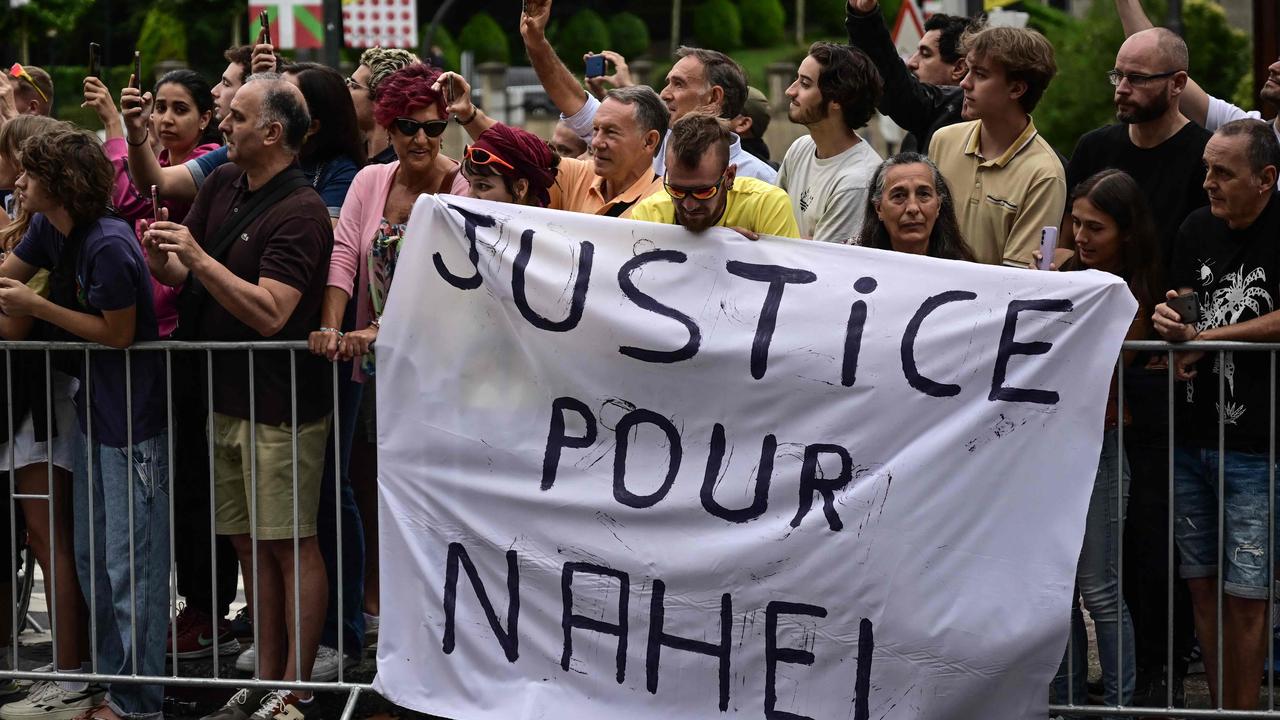 Riots have overwhelmed French cities every night since Nahel M was shot dead last week. Picture: Marco Bertorello / AFP