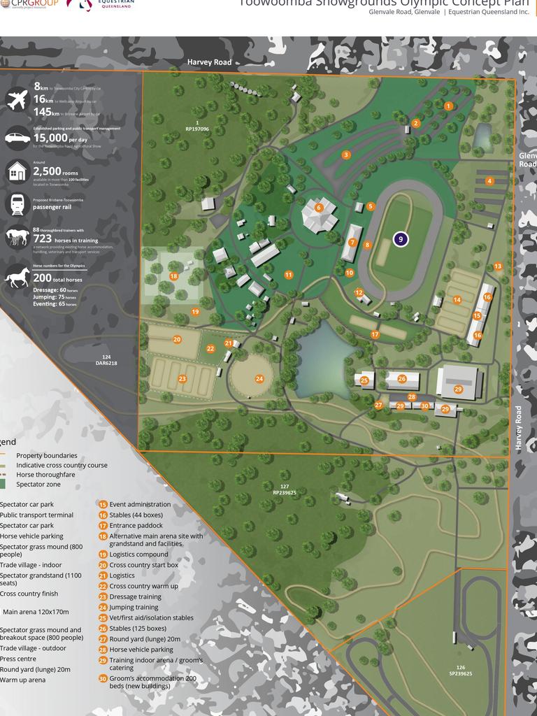 PROPOSED: A new plan has been put forward by Equestrian Queensland and the Royal Agricultural Society Queensland to turn the Toowoomba Showgrounds into an equine centre of excellence.