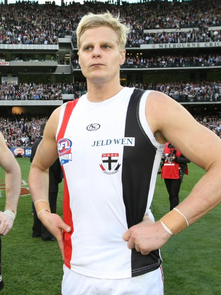 Nick Riewoldt knows all about grand final heartbreak.