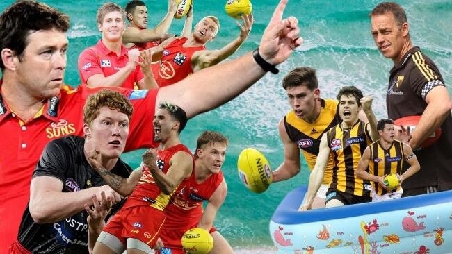 Stuey Dew has an ocean of top-20 picks at his disposal, Clarko, not so much.