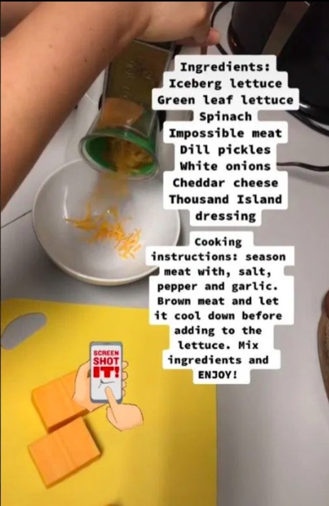 He shared the recipe in another video. Picture TikTok/@lennyturner1