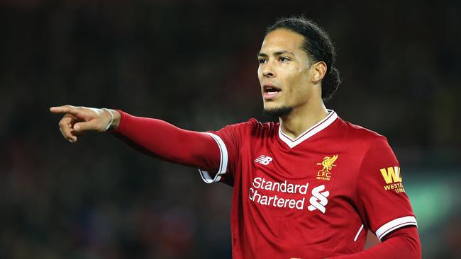 Virgil van Dijk has been instrumental in the heart of the Reds’ defence.