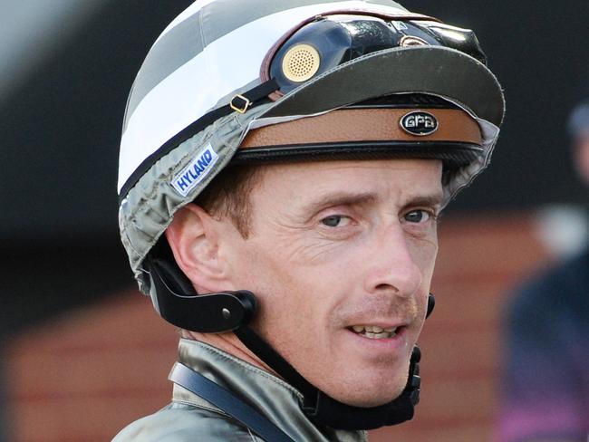 Daniel Moor after winning the Polytrack Maiden Plate at Cranbourne Racecourse on December 13, 2024 in Cranbourne, Australia. (Photo by Ross Holburt/Racing Photos via Getty Images)