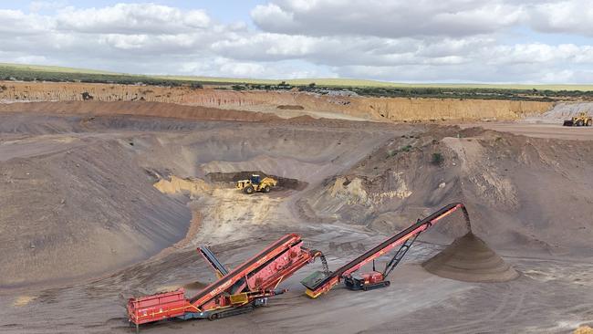 Iluka Resources' rare earths tailings project at Eneabba in WA.