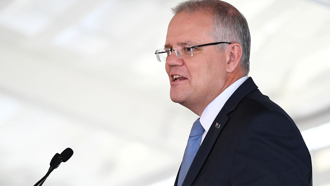 Speaking on his faith in the past, the PM told voters, “I speak about my faith … because I want everyone in this place to feel comfortable talking about faith in this country.” Picture: Quinn Rooney/Getty Images