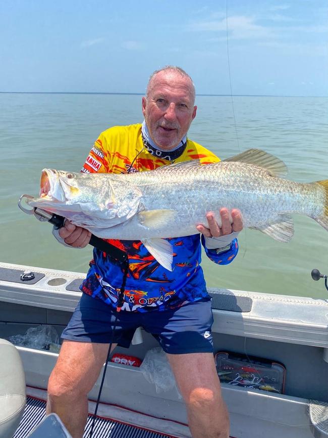 Ian Botham loves his fishing.