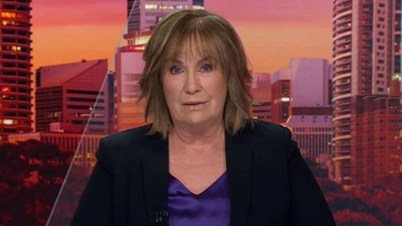 Tracy Grimshaw announced she was leaving A Current Affair on Monday night. Source: Channel 9.