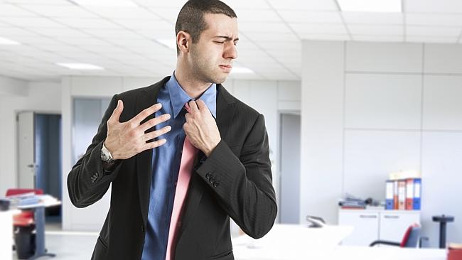 Learn how to overcome awkwardness at work, and don't stress about it. Picture: Thinkstock