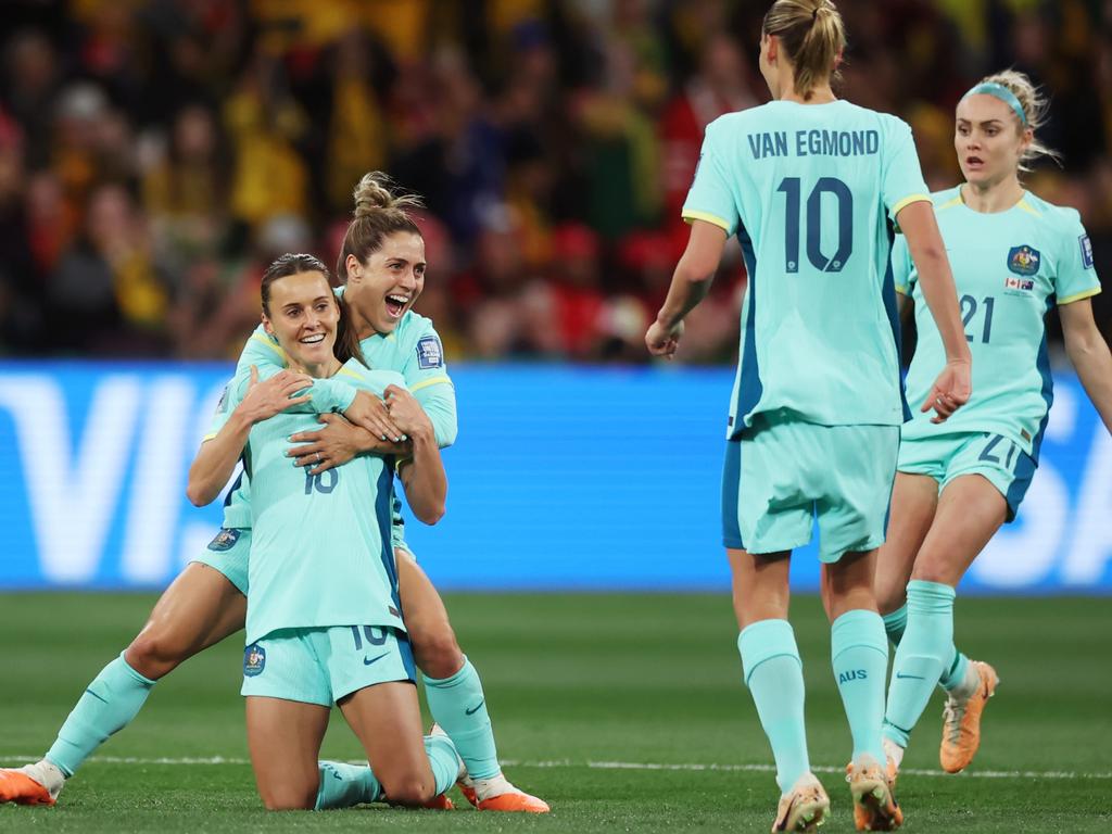 The Matildas have captured the nation. Picture: Alex Grimm – FIFA/FIFA via Getty Images