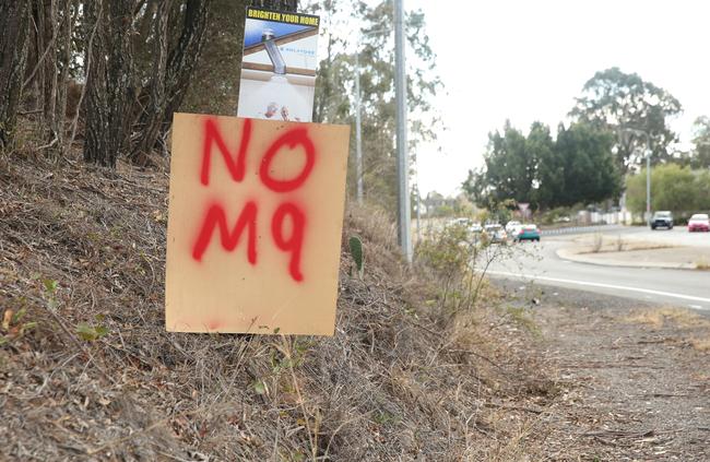 Following fierce community opposition, the NSW Government has announced a backdown on plans for the proposed M9 Outer Sydney Orbital. Picture: Richard Dobson