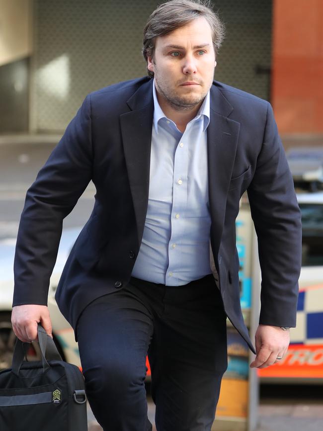 Adam Cranston has pleaded guilty over the matter. Picture: John Grainger