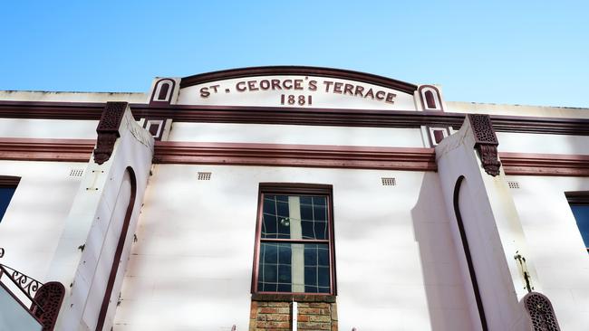 St George's Terrace at the corner of Wilde Ave and Phillip St Parramatta. Picture: Angelo Velardo