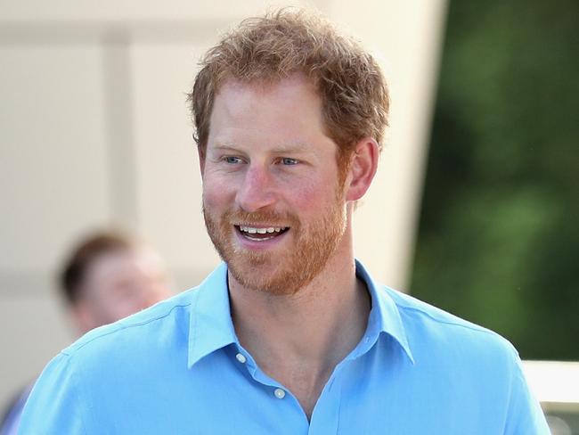 ABERDEEN, SCOTLAND - SEPTEMBER 20: Prince Harry takes part in a Streetsport initiative during a visit to Robert Gordon University on September 20, 2016 in Aberdeen, Scotland. (Photo by Chris Jackson/Getty Images)