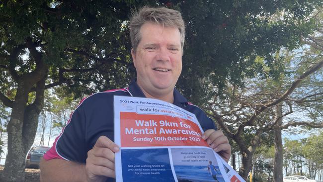 Organiser Darren Bosley from Fraser Coast Mates said it was vital to continue to spread the message and urge people to seek help when they were struggling.