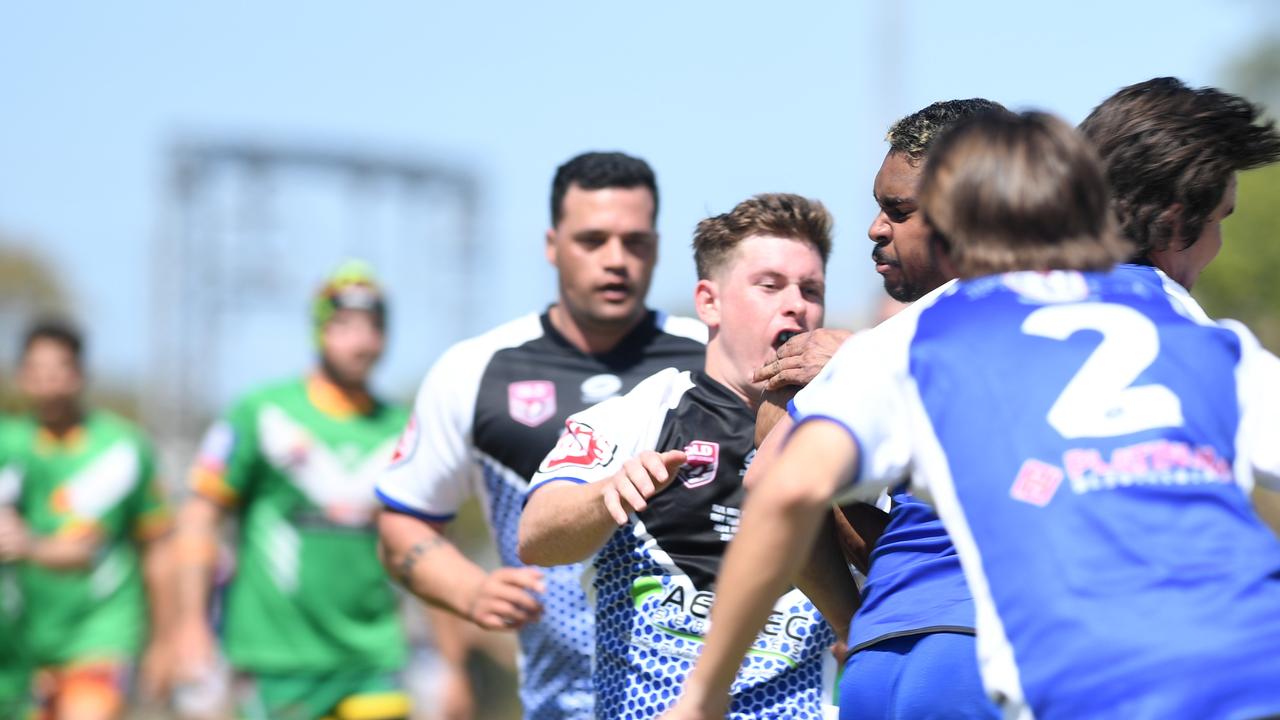 RUGBY LEAGUE - A DAY AT THE PARK: Fitzroy Gracemere Sharks vs Gladstone Valley