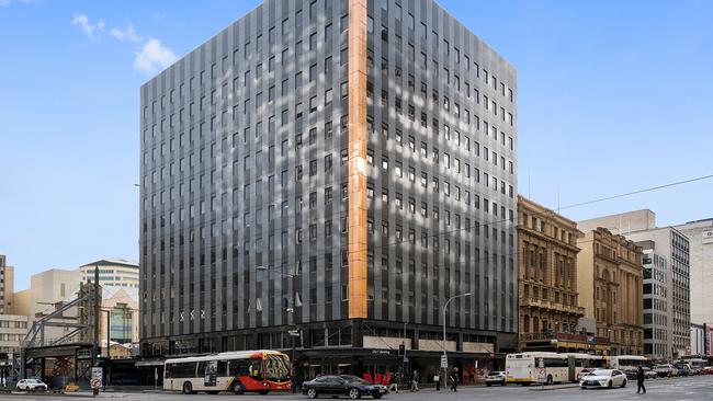 Pelligra Group has paid $25.5m for the office building on the corner of King William and Grenfell streets.