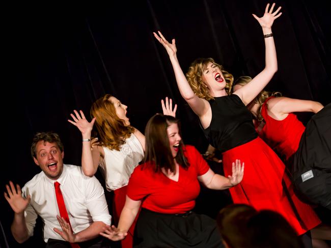 Impromptunes will certainly deliver a different show every night in The Completely Improvised Musical. Picture: Supplied