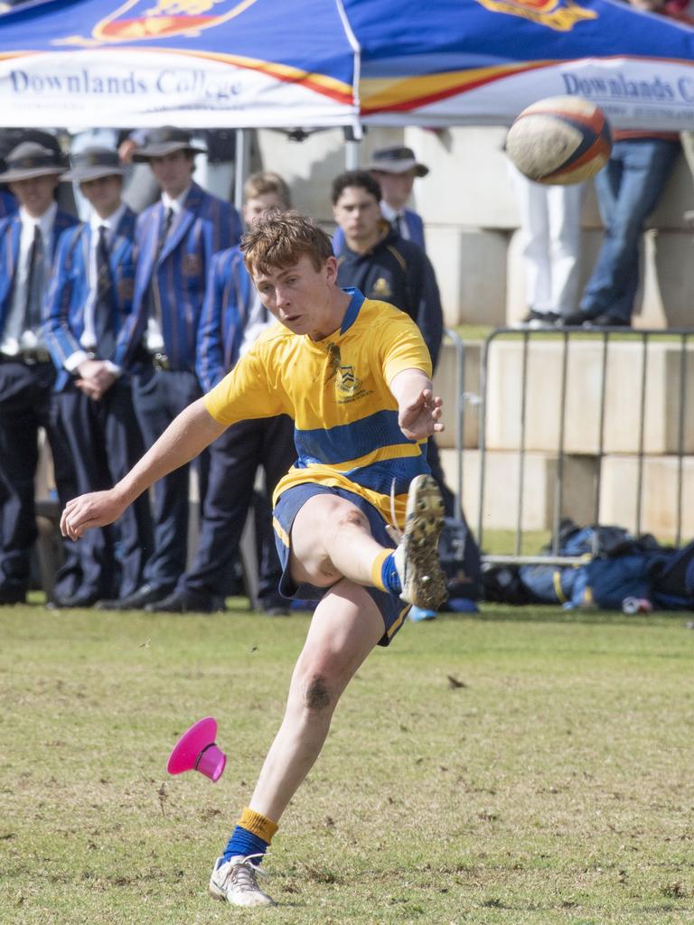 16As Downlands vs TGS. The O'Callaghan Cup played at Downlands College. Saturday, August 6, 2022. Picture: Nev Madsen.