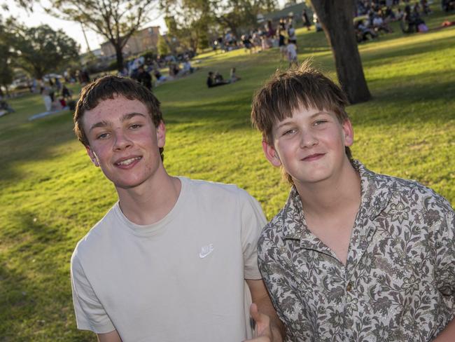 Harry Stanger and Darby Fraser sending off 2024 at Nowingi Place in Mildura. Picture: Noel Fisher