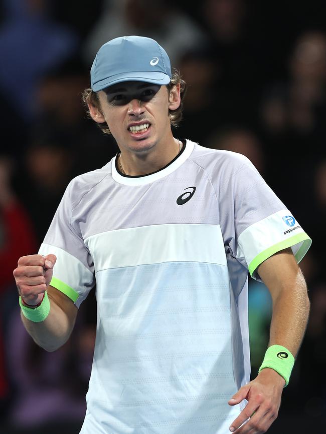 Alex de Minaur. Picture: Cameron Spencer/Getty