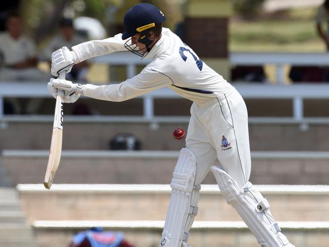 Tss’ Australian under-18 all-rounder, Jack Sinfield. Picture: Steve Holland