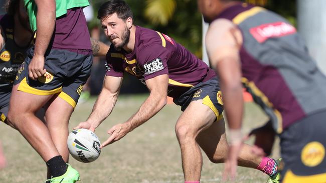 Ben Hunt has been benched by the Broncos. Picture: Peter Wallis